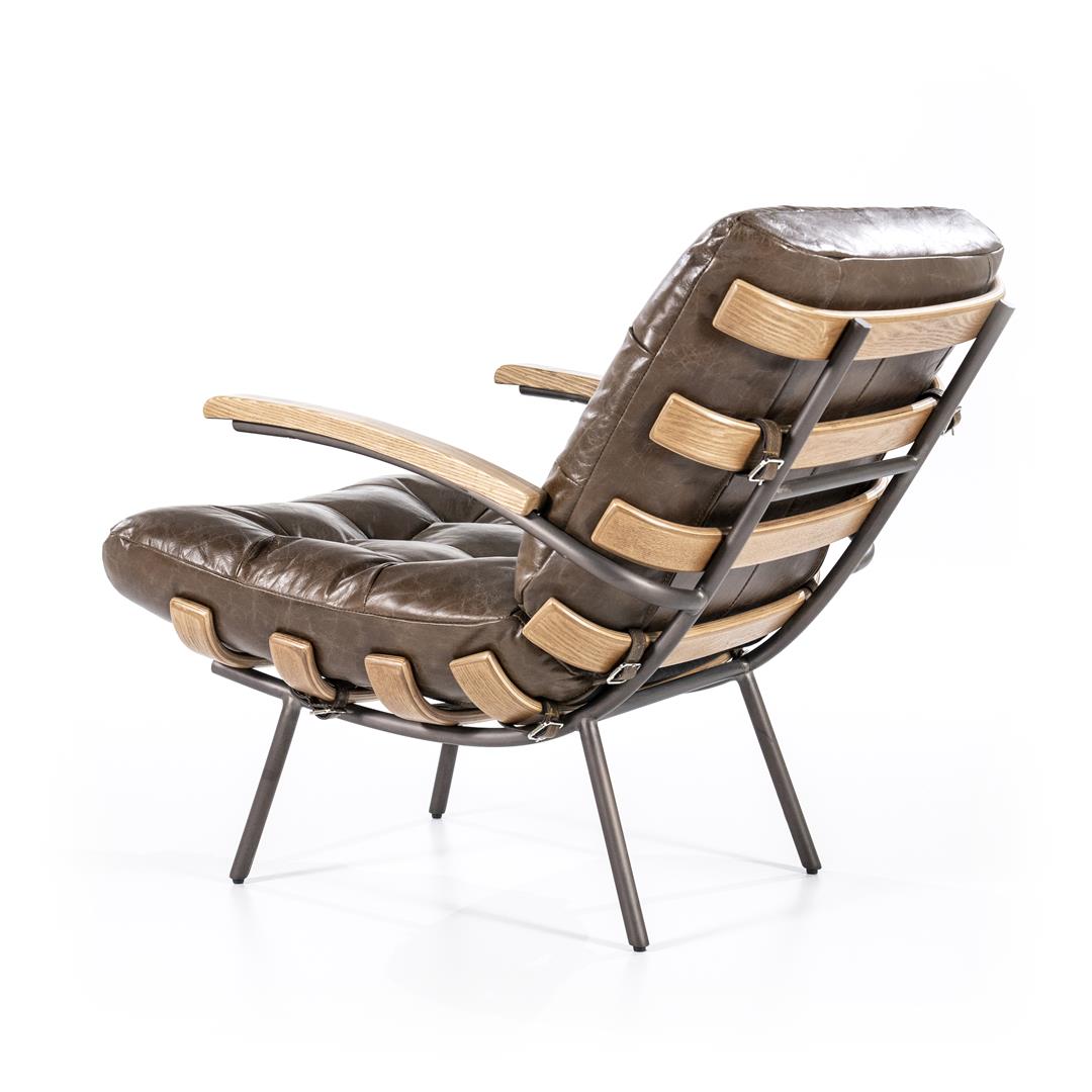 Eleonora fauteuil Bastiaan donkerbruin