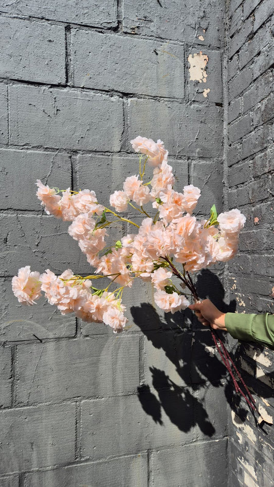 Bloesemtakken licht roze