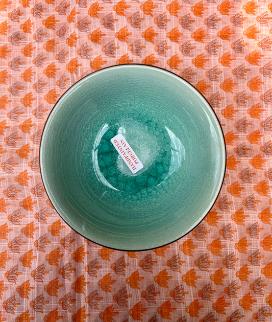 Schaaltje turquoise klein