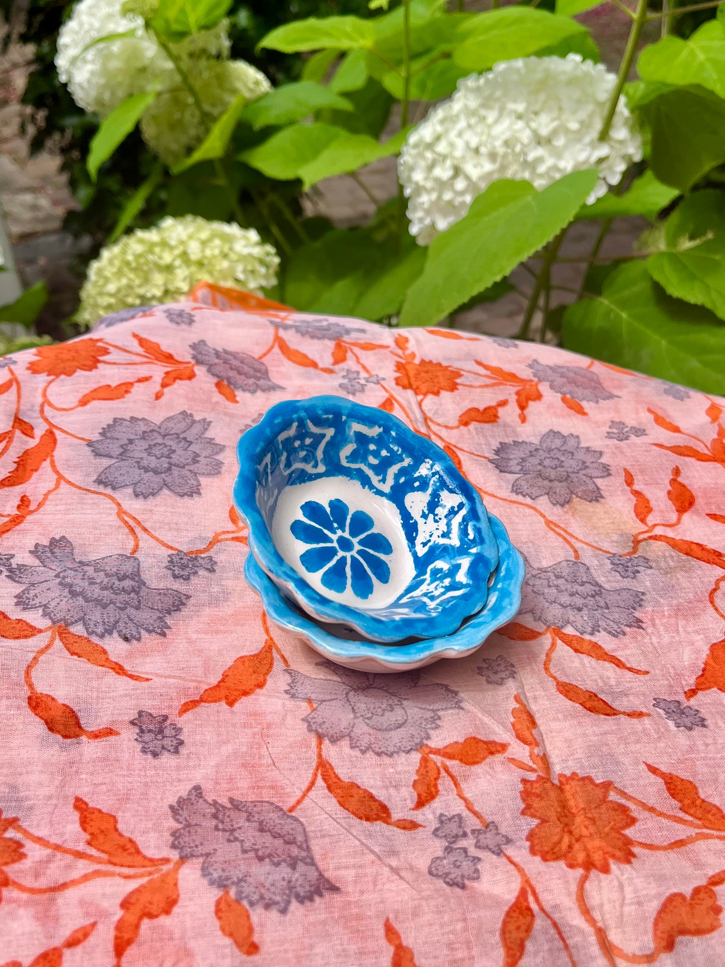 Schaaltje blauw klein