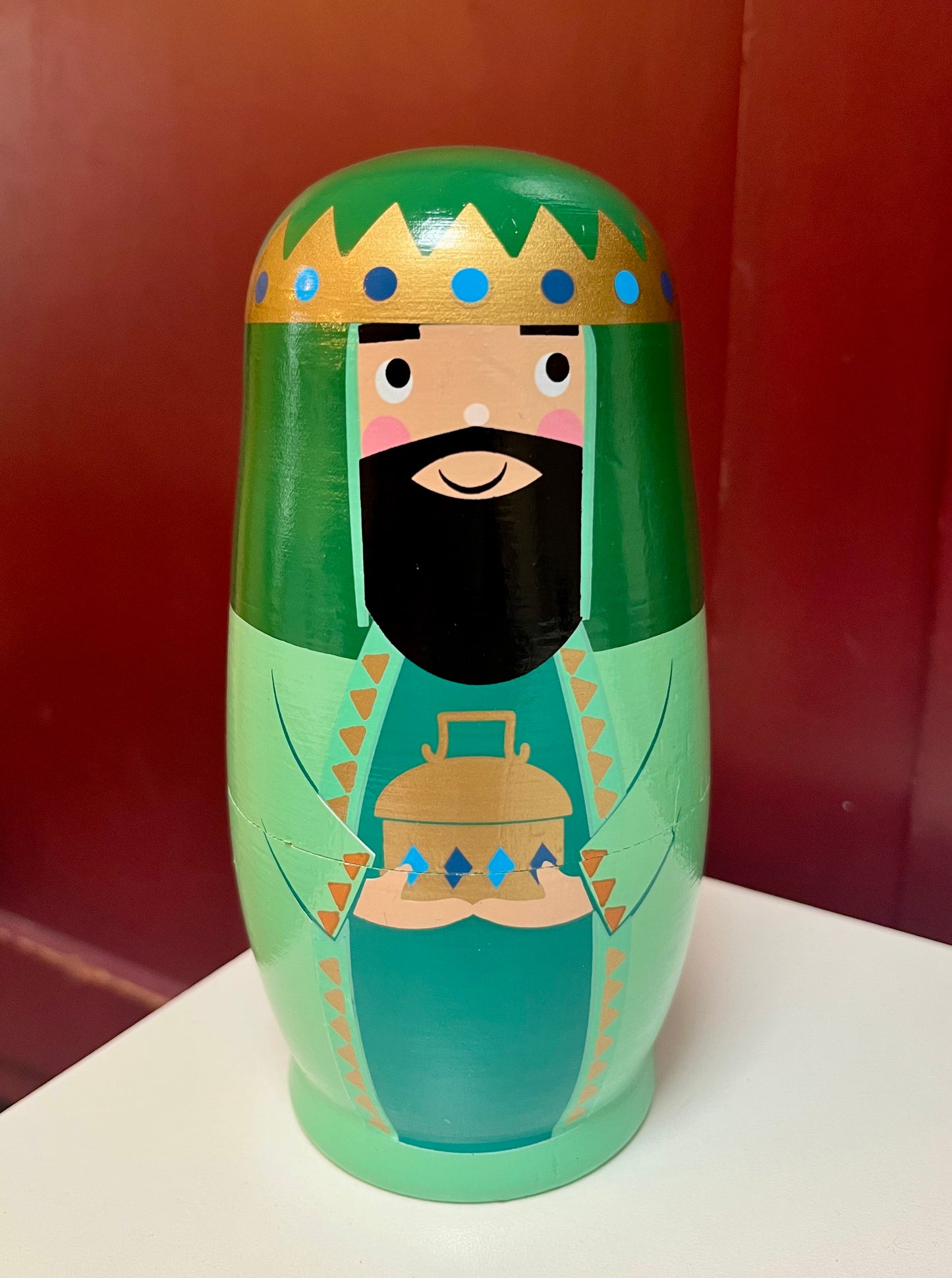 Matroesjka Kerststal