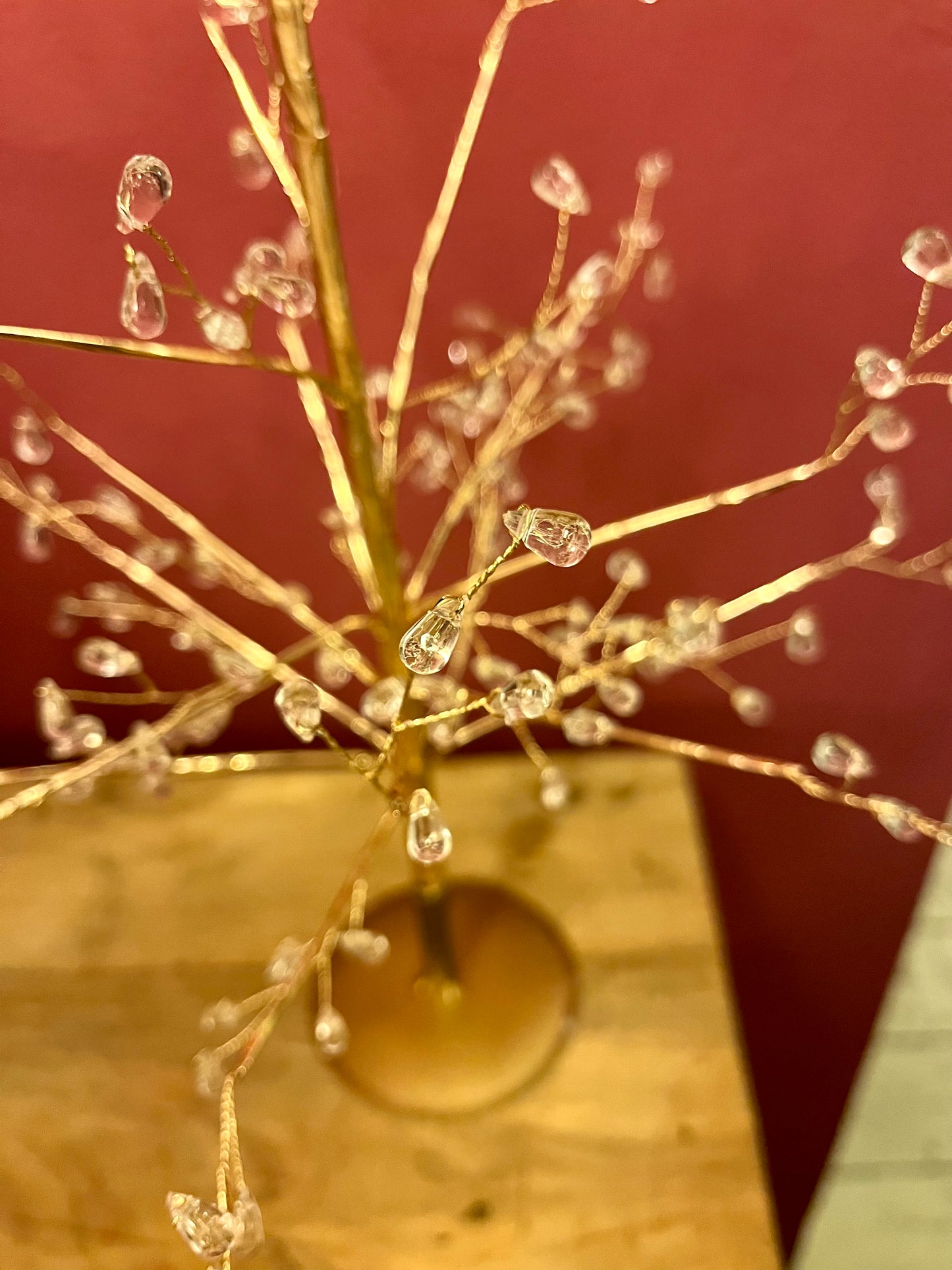 Boompje Glazen Druppeltjes