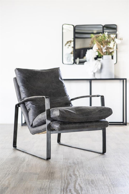 Eleonora fauteuil Lex Antraciet