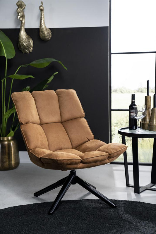 Eleonora fauteuil Daan cognac