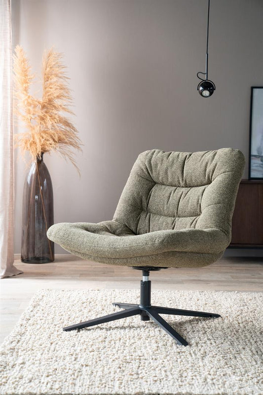 Eleonora fauteuil Danica groen