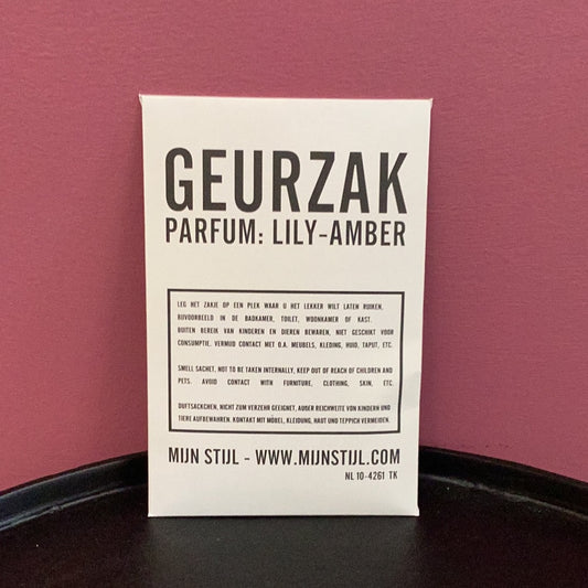 Geurzak lily Amber