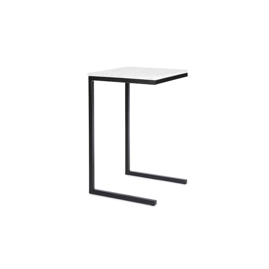 Overschuiftafel butler marble wit
