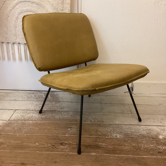 Fauteuil Fred de la Bretoniere Caramba mosterd