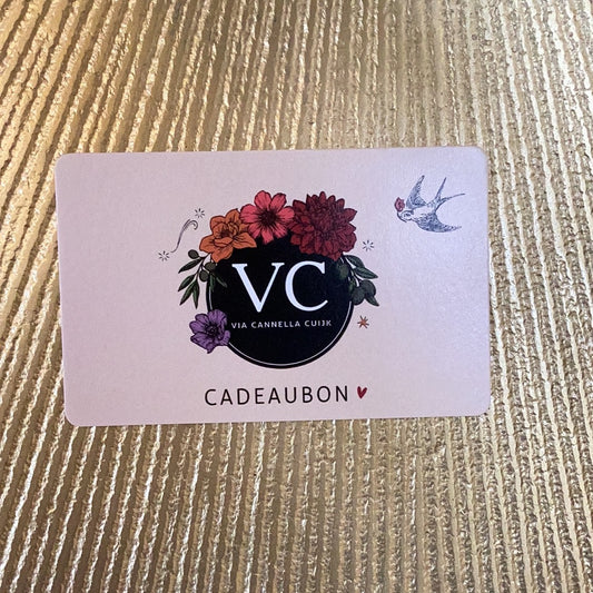 Cadeaubon Via Cannella Conceptstore