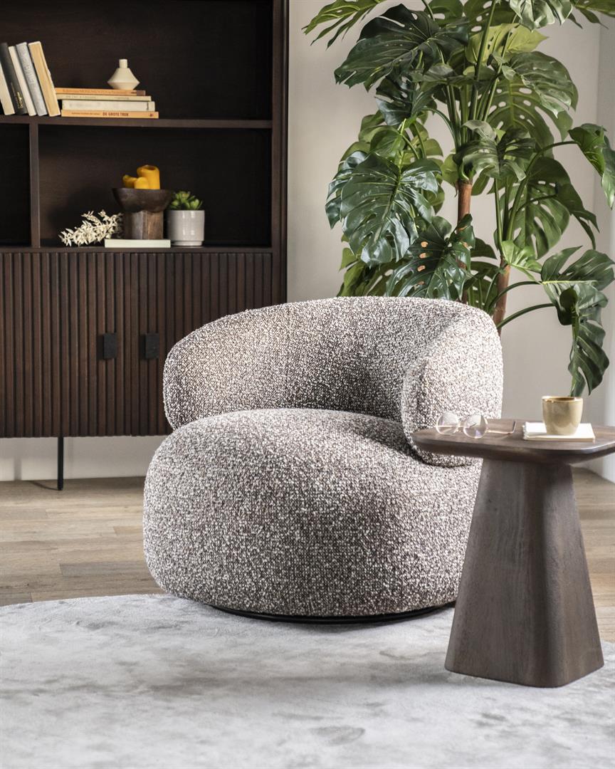 Eleonora fauteuil Maeve taupe