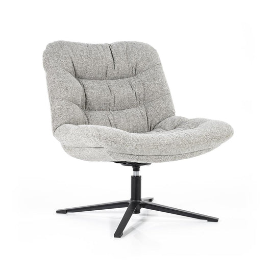 Eleonora fauteuil Danica lichtgrijs