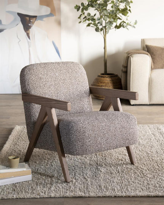 Eleonora fauteuil Francis taupe