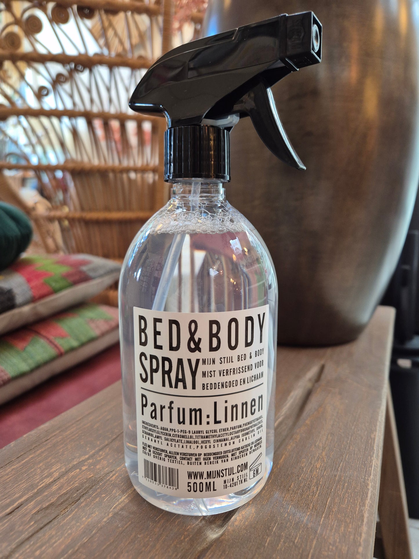 Mijn Stijl Bed & Body spray Linnen 500 ML