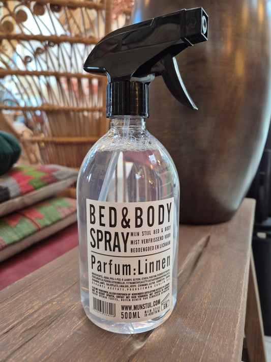 Mijn Stijl Bed & Body spray Linnen 500 ML
