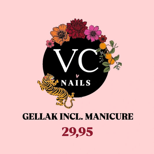 Gellak inclusief manicure