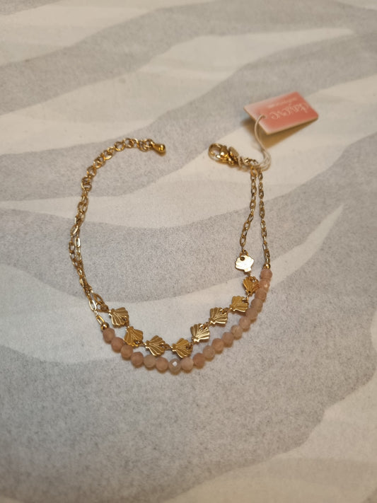 Trendy gouden dames armband Day&Eve - sieraden verkrijgbaar bij Via Cannella.