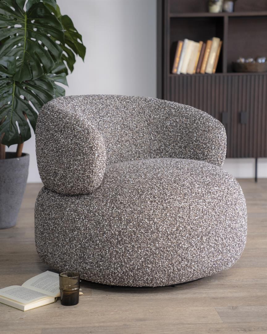 Eleonora fauteuil Maeve taupe