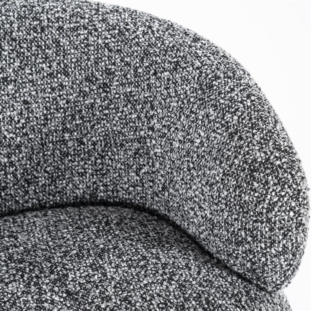 Eleonora fauteuil Maeve zwart / grijs