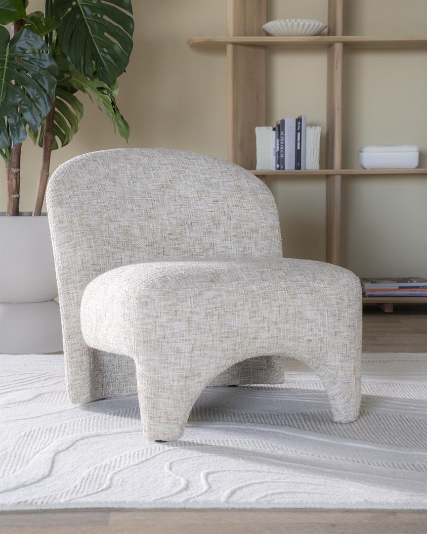 Eleonora fauteuil Owen taupe /zand