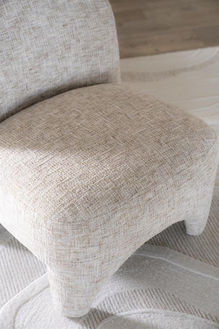 Eleonora fauteuil Owen taupe /zand