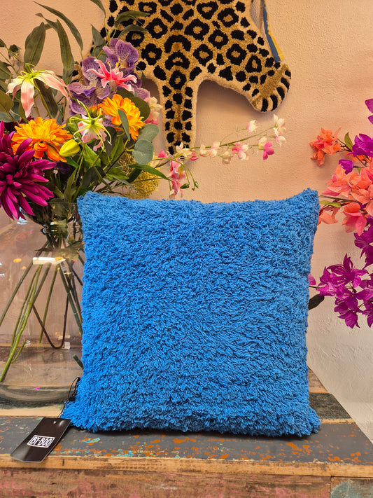 By Boo kussen getuft Mate blue 45x45 cm