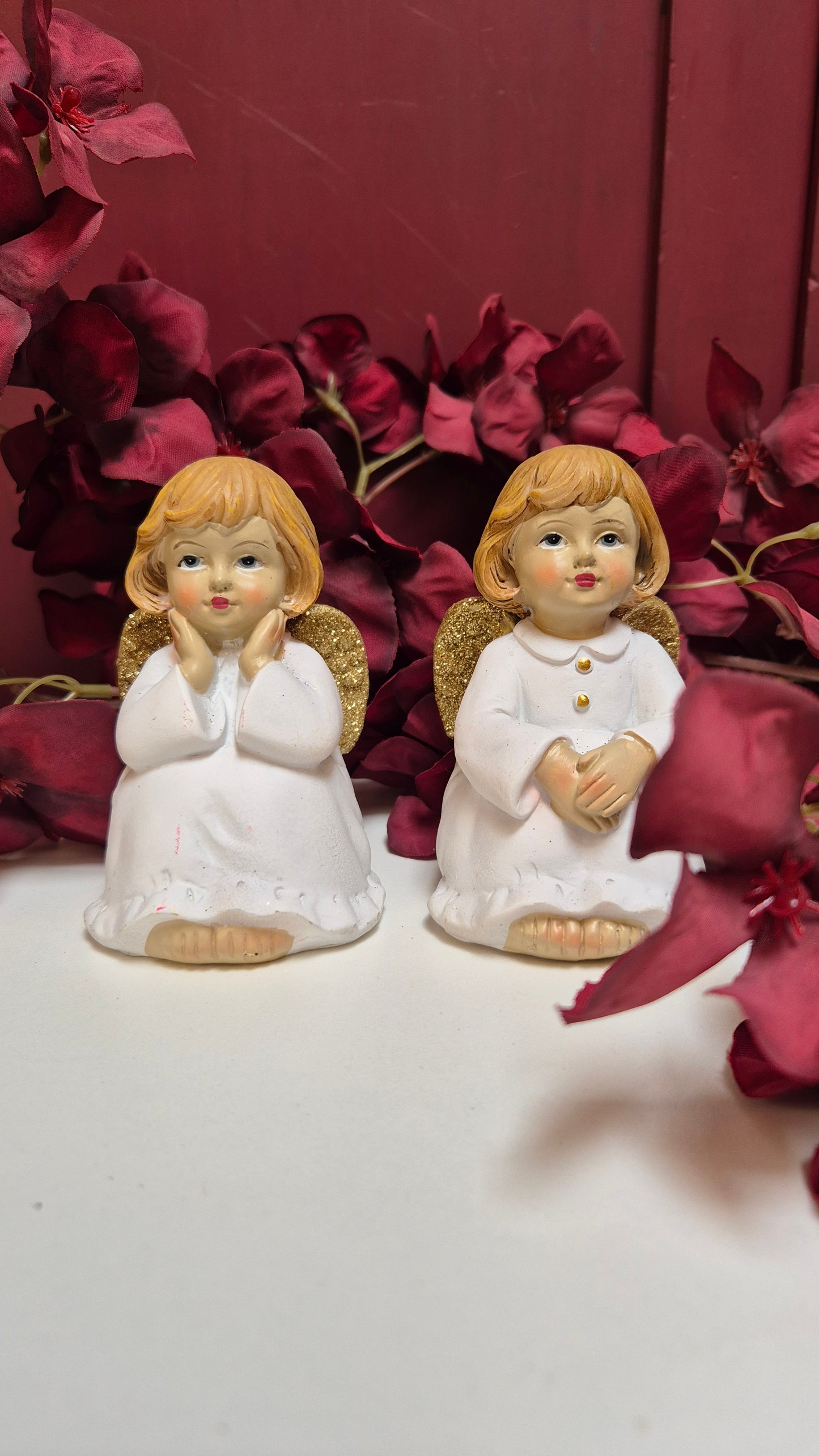 Vintage engeltje diverse houdingen